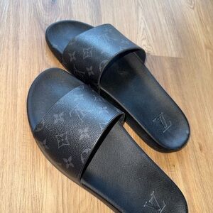 Louis Vuitton Ebony Monogram Sandals